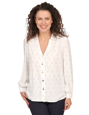 Blusa Duplan manga larga para mujer