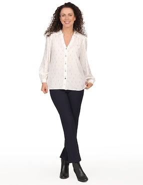 Blusa Duplan manga larga para mujer