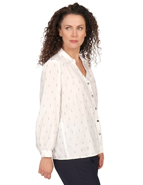 Blusa Duplan manga larga para mujer