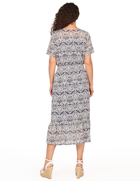 Vestido midi casual Duplan Bruno para mujer