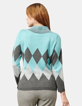 Blusa túnica Vitos manga larga para mujer