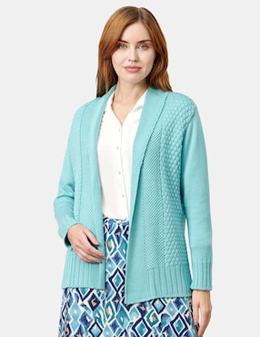 Suéter Vitos cuello chal para mujer