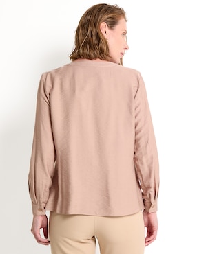 Blusa Damaia Atelier manga larga para mujer