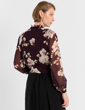 Blusa Chico's manga larga para mujer