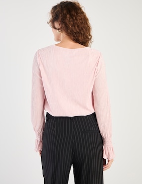 Blusa Chico's manga larga para mujer