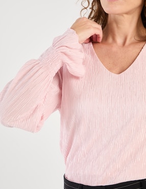 Blusa Chico's manga larga para mujer