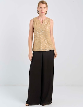 Top Chico'S escote v tirante ancho