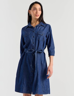 Vestido a la rodilla casual Damaia Atelier para mujer