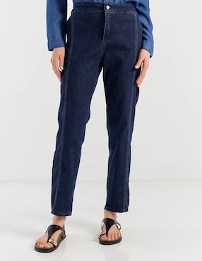 Jeans straight a la cintura Damaia Atelier para mujer