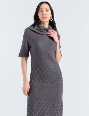 Vestido a la rodilla casual Loren's para mujer