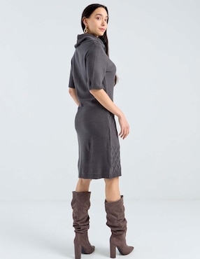 Vestido a la rodilla casual Loren's para mujer