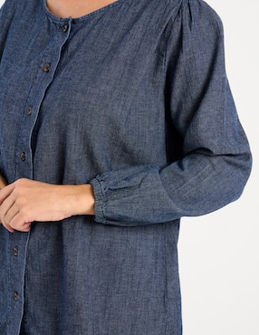 Blusa Damaia Atelier manga larga para mujer