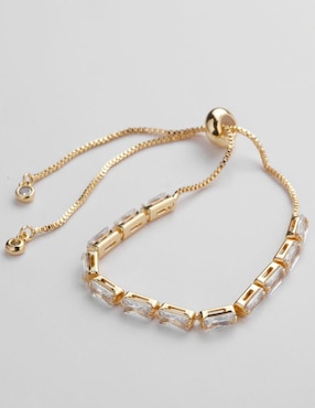 Pulsera Yoiko Brisée con acabado baño de oro