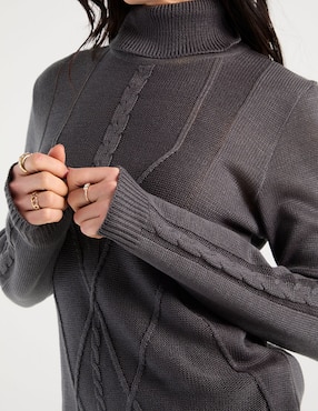 Suéter Loren's cuello tortuga para mujer