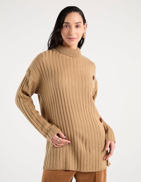 Suéter Loren's cuello alto para mujer