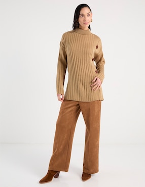 Suéter Loren's cuello alto para mujer