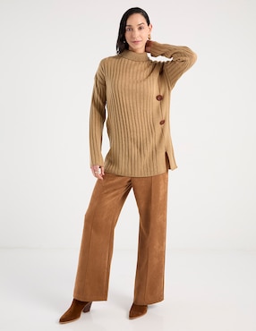Suéter Loren's cuello alto para mujer
