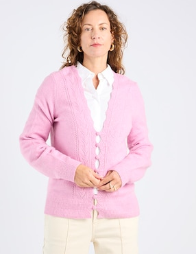 Suéter Talbots cuello V para mjuer