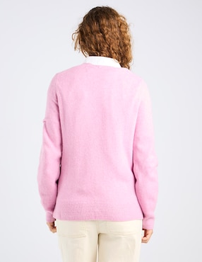 Suéter Talbots cuello V para mjuer