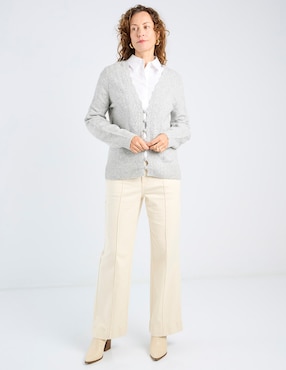 Suéter Talbots cuello v para mujer