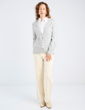Suéter Talbots cuello v para mujer