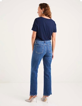 Jeans straight Talbots para mujer