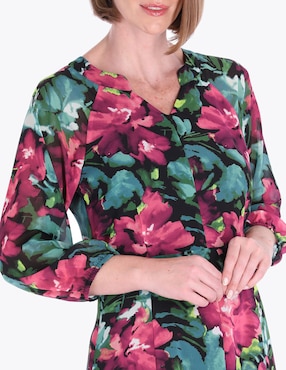Vestido midi formal Charme para mujer