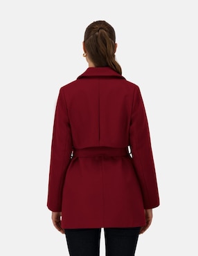 Abrigo Merkabá de lana para mujer