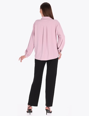Blusa Charme manga larga para mujer