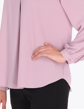 Blusa Charme manga larga para mujer