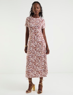 Vestido midi casual Damaia Atelier para mujer