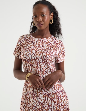 Vestido midi casual Damaia Atelier para mujer