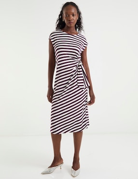 Vestido midi casual Damaia Atelier para mujer