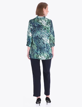 Blusa Charme manga 3/4 para mujer