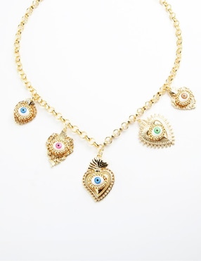Collar de ojo Yoiko Vistâme de baño de oro 18 K
