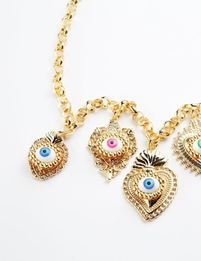 Collar de ojo Yoiko Vistâme de baño de oro 18 K