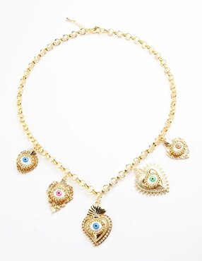 Collar de ojo Yoiko Vistâme de baño de oro 18 K