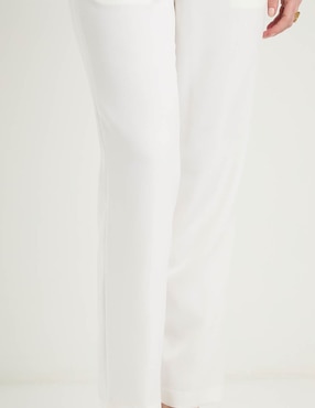 Pantalón de vestir Perfil slim para mujer