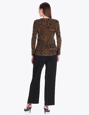 Blusa Charme manga larga para mujer