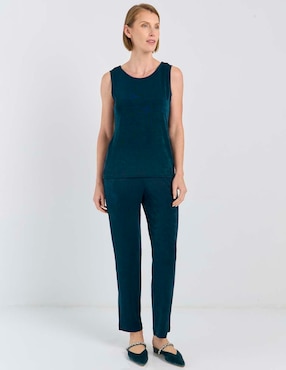 Pantalón relaxed Travelers regular para mujer