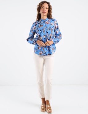Pantalón capri Chico's slim para mujer