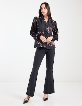 Blusa Chico's manga larga para mujer