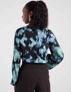 Blusa Chico's manga larga para mujer