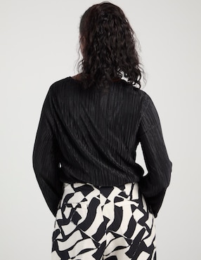 Blusa Chico's manga larga para mujer