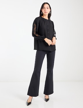Blusa Chico's manga larga para mujer