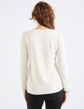 Blusa Chico's manga larga para mujer