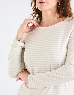 Blusa Chico's manga larga para mujer