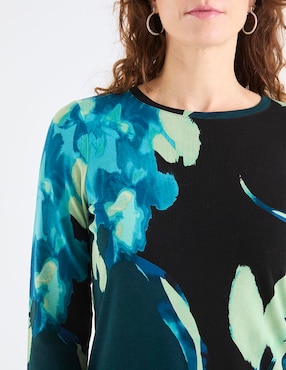 Blusa Chico's manga larga para mujer