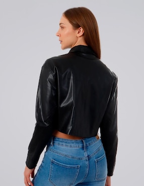 Chamarra para motociclista American College USA impermeable para mujer