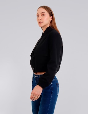 Chamarra casual American College Usa impermeable para mujer